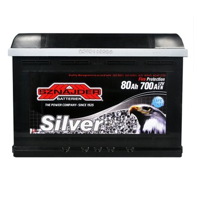 SZNAJDER Silver (580 83) (L3) 80Ah 700A R+ 58083 фото