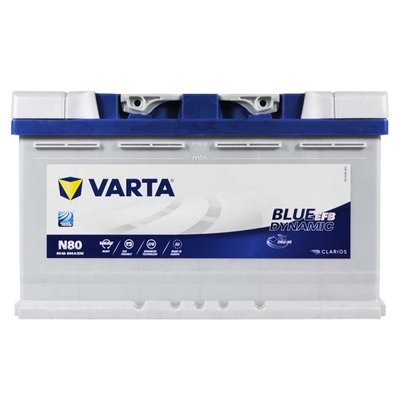VARTA Blue Dynamic EFB 80Ah 800A R+ 659544 фото