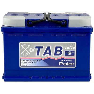 TAB Polar Blue 74 A/h 700A 121 074 фото