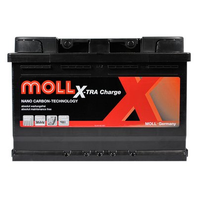 MOLL X-Tra Charge (L3) 75Ah 720A R+ 1084075 фото