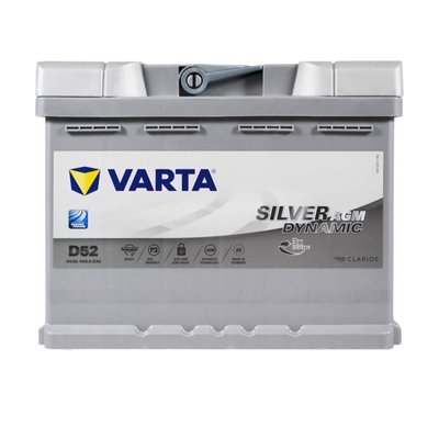 VARTA Silver Dynamic AGM 60Ah 680А R+ 611635 фото