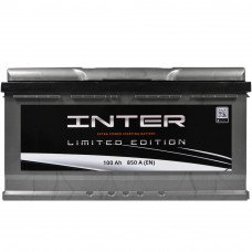 INTER limited edition (L5) 100Ah 850A R+ inter9 фото