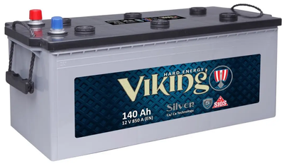Акумулятор Viking Silver 6СТ-140Ah Аз 850A (3) (A) 28693 фото