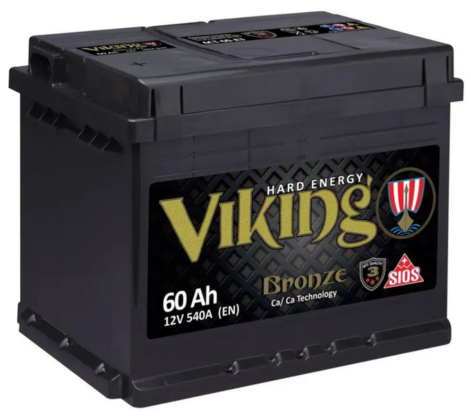 Viking Bronze 60 A/h (0) 540 A 26242 фото