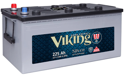 Акумулятор Viking Silver 6СТ-225Ah Аз 1300A (3) (C) 26406 фото