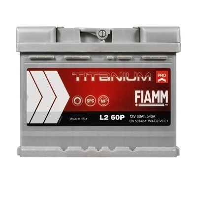 FIAMM Titanium Pro 60Аh 540А R+ 7905147 фото