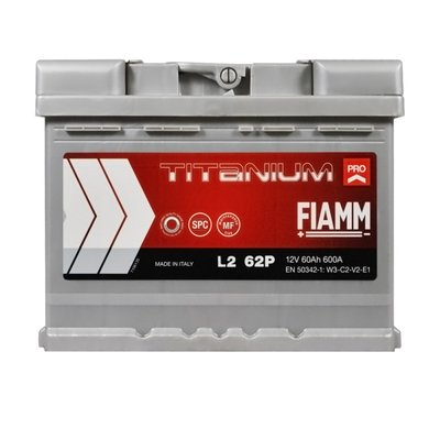 FIAMM Titanium Pro 60Аh 600А R+ 7905887 фото