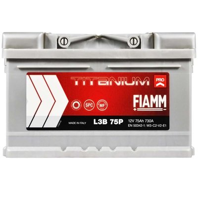 FIAMM Titanium Pro 75Аh 730А R+ 7905156 фото