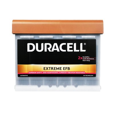 DURACELL Extreme EFB (L2) 65Ah 640A R+ 012565110801 фото