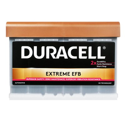DURACELL Extreme EFB (L3) 75Ah 700A R+ 012575110801 фото