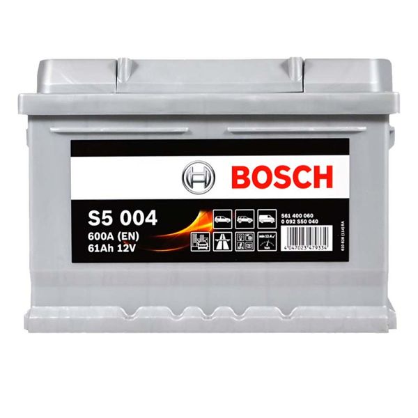 BOSCH 61Ah 600A R+ 0092S50040 фото