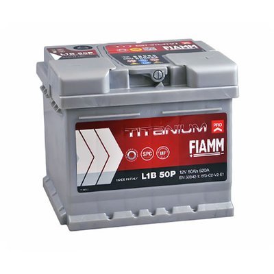 FIAMM Titanium Pro 50Аh 520А R+ 7905144 фото