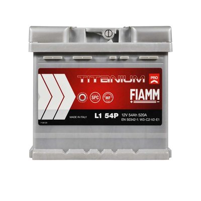 FIAMM Titanium Pro 54Аh 520А R+ 7905145 фото