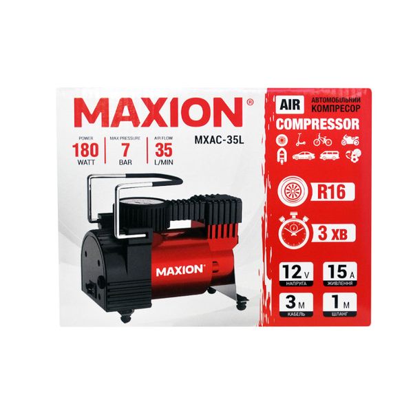 Автомобільний компресор MAXION MXAC-35L MXAC-35L фото